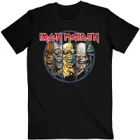 Ginza.se Iron Maiden: Unisex T-Shirt/Eddie Evolution (Black) (Medium)
