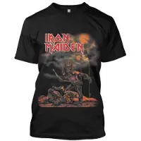 Ginza.se Iron Maiden: Unisex T-Shirt/Sanctuary (Black) (Small)