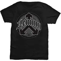 Ginza.se Lemmy: Unisex T-Shirt/Arrow Logo (Black) (Small)