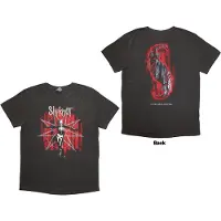 Ginza.se Slipknot: Unisex T-Shirt/The Gray Chapter Star (Black Wash) (Back Print & Wash Collection) (Large)