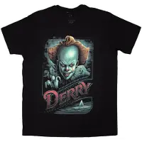 Ginza.se IT: Unisex T-Shirt/Pennywise Derry (Black) (Medium)
