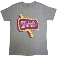 Ginza.se Beetlejuice: Unisex T-Shirt/Beetlesign (Grey) (Medium)
