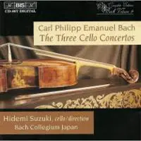 OUTHERE Bach C P E: Cellokonserter