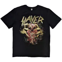 Ginza.se Slayer: Unisex T-Shirt/Skull Clench (Black) (Small)