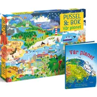 Pussel & bok: Vår planet