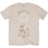 Ginza.se The Beatles: Unisex T-Shirt/Remember (Sand) (Large)