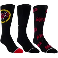 Ginza.se Slayer: Assorted Crew Socks 3 Pack (One Size)