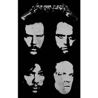 Ginza.se Metallica: Textile Poster/Black Album