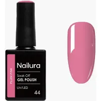 Ginza.se Nailura - Gel Polish 44 - Plum Pink - 10 ml