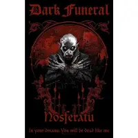 Ginza.se Dark Funeral: Textile Poster/Nosferatu