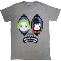 Ginza.se Beetlejuice: Unisex T-Shirt/Never Trust The Living (Grey) (Medium)