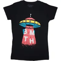 Ginza.se Bring Me The Horizon: Ladies T-Shirt/Alien (Black) (Medium)