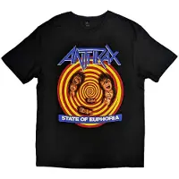 Ginza.se Anthrax: Unisex T-Shirt/State of Euphoria (Black) (X-Large)