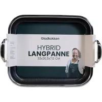 Ginza.se Gladkokken - Hybrid roaster - 32 x 26.5 x 5.5 cm