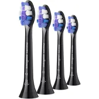 Philips Sonicare S2 Sensitive tandborsthuvuden - Svarta - 4-pack