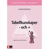 Intensivträning I Ma 4-6 Tabellkunskaper Multiplikation Och Division Lhl