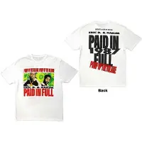 Ginza.se Eric B. & Rakim: Unisex T-Shirt/Pump Up The Volume (White) (Back Print) (Small)
