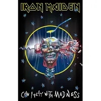 Ginza.se Iron Maiden: Textile Poster/Can I Play With Madness