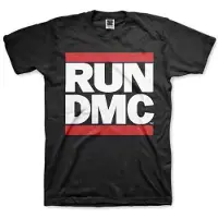 Ginza.se Run DMC: Unisex T-Shirt/Logo (Black) (Medium)