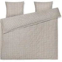 Juna - Bæk&Bølge Bed Linen 200x220 cm - Grey & Birch