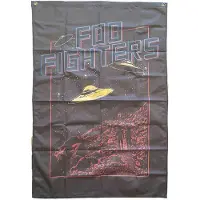 Ginza.se Foo Fighters: Textile Poster/UFOs (Black) (Ex-Tour)