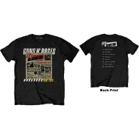 Ginza.se Guns N Roses: Guns N' Roses Unisex T-Shirt/Lies Track List (Black) (Back Print) (XX-Large)