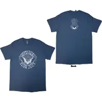 Ginza.se Stevie Nicks: Unisex T-Shirt/Tour '24 Wings (Blue) (Back Print & Ex-Tour) (X-Large)
