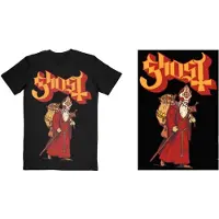 Ginza.se Ghost: Unisex T-Shirt/Greetings From Papa Noel (Black) (Medium)