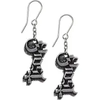 Ghost Ghost: Logo Dropper Earrings