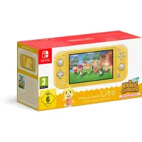 Nintendo Switch Lite-konsol i gult + Animal Crossing: New Horizons (förinstallerat)