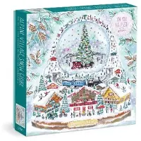 Michael Storrings Alpine Village Snowglobe 500 Piece Foil Puzzle