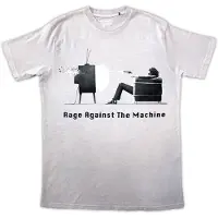 Ginza.se Rage Against The Machine: Unisex T-Shirt/Won't Do (Light Grey Mineral Wash) (Wash Collection) (Large)