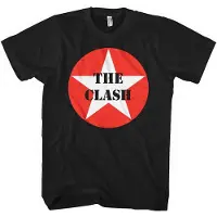 Ginza.se The Clash: Unisex T-Shirt/Star Badge (Black) (X-Large)