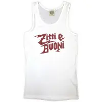 Ginza.se Maneskin: Unisex Vest T-Shirt/Zitti e Buoni (White) (Ex-Tour) (X-Large)