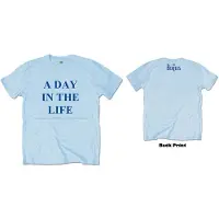 Ginza.se The Beatles: Unisex T-Shirt/A Day In The Life (Light Blue) (Back Print) (Large)