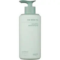 Amos Professional - The Green Tea Shampoo Moisturizing - Green - 500 ml