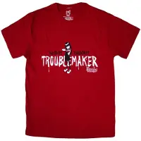Ginza.se Emily The Strange: Unisex T-Shirt/Troublemaker (Red) (X-Large)