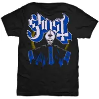 Ginza.se Ghost: Unisex T-Shirt/Papa & Band (Black) (Large)