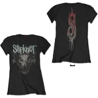 Ginza.se Slipknot: Ladies T-Shirt/Infected Goat (Black) (Back Print) (X-Large)