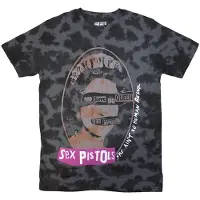Ginza.se The Sex Pistols: Unisex T-Shirt/God Save The Queen (Black) (Wash Collection) (Small)