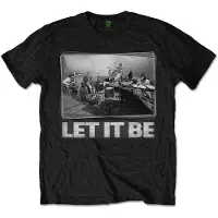 Ginza.se The Beatles: Unisex T-Shirt/Let It Be Studio (Black) (Small)