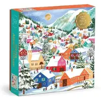 Swiss Alpine Village 500 Piece Foil Puzzle