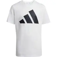 Adidas T-shirt - 160 - Vit/Svart - - 8 år (128) - T-shirt