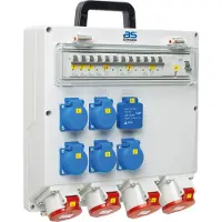As Schwabe CEE uttagsfördelare FIXO 15D 61526 400 V 32 A
