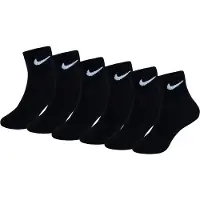 Nike Strumpor - Ankel - 6-Pack - Svart - - 27/35 - Strumpor