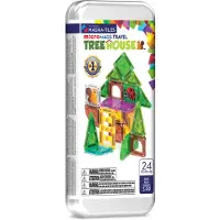 Magna-Tiles Magna Tiles - microMAGS Treehouse Travel 24-Piece