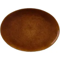 Bitz Gastro Fat 45 x 34 cm Svart/Amber