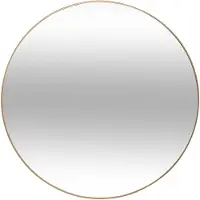 Atmosphera Spegel rund guld ALICE, Ø 76 cm