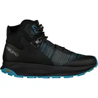 Viking Footwear Unisex Cerra Speed Mid GORE-TEX Black/Aqua