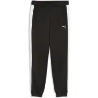 Puma Sportbyxa 'ESS T7' svart / vit